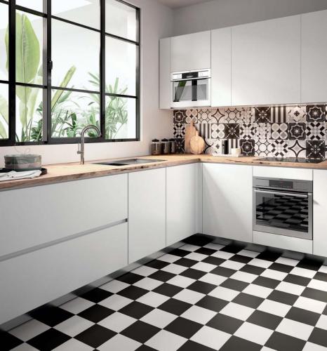 pavimenti-gres-porcellanato-rivestimenti-cucina-santagostino-patchwork-black-white